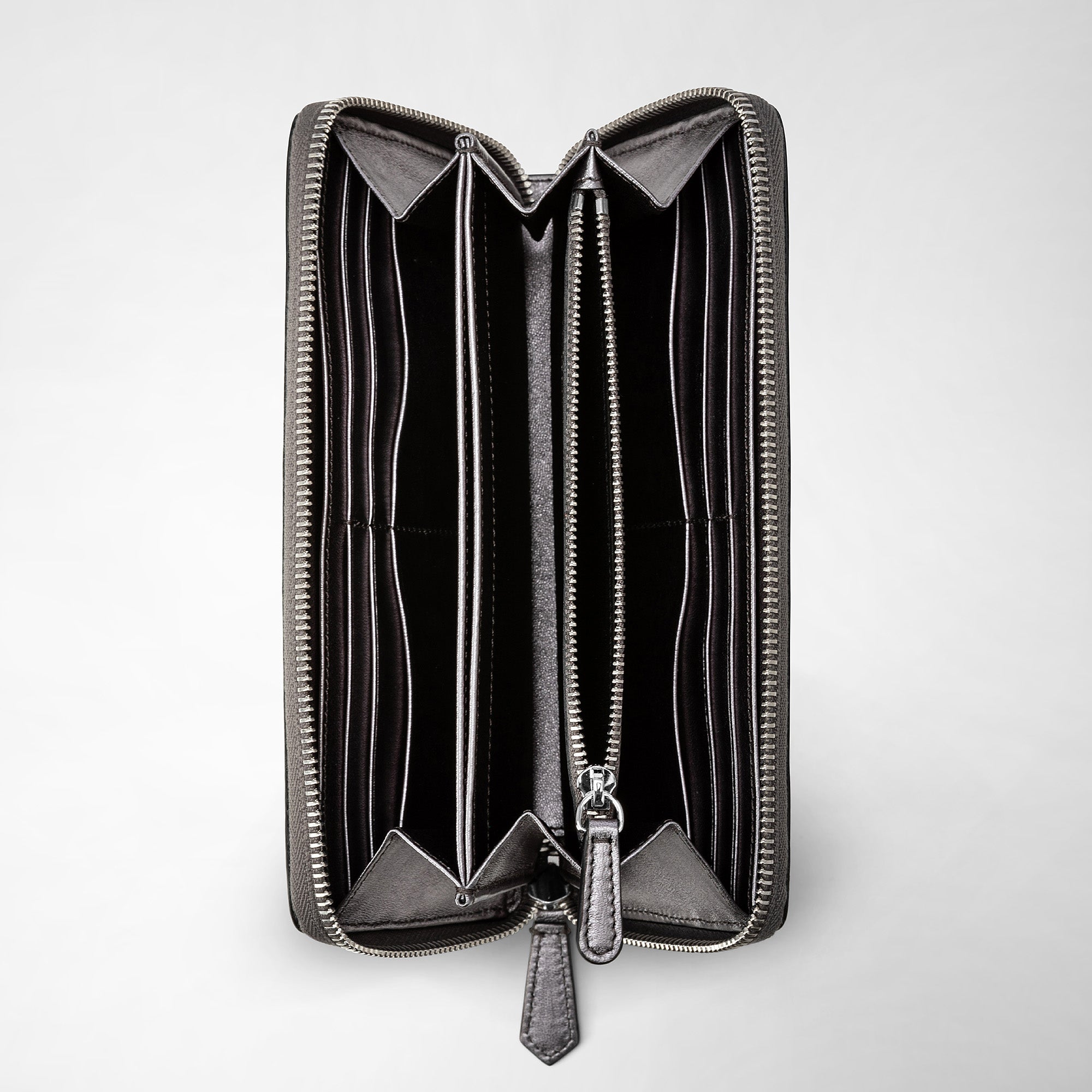 [MISCHIEF] RHOMBUS ZIP-AROUND WALLET ☆送料込☆ MSCHF] RHOMBUS ZIP-AROUND WALLET_BLACK ミスチーフ 正規品