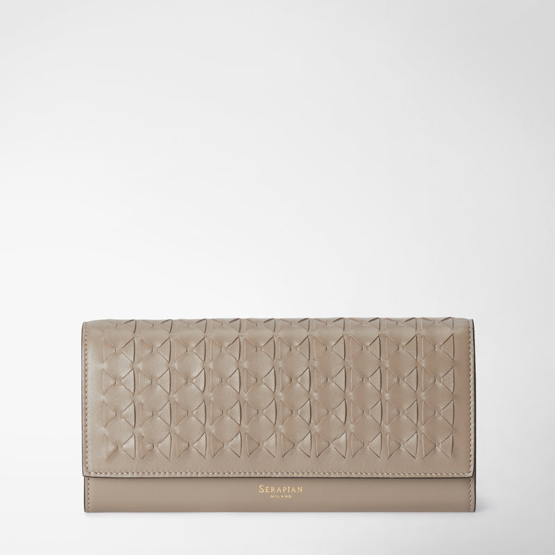 Continental wallet in mosaico - sahara