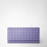 PORTEFEUILLE CONTINENTAL EN MOSAICO Lilac