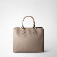 LUNA HANDBAG IN RUGIADA LEATHER Sahara