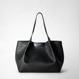Small secret tote bag in stepan - black/eclipse black