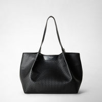 SAC CABAS SECRET SMALL EN STEPAN 72 Black/Eclipse Black