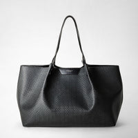 SECRET TOTE BAG IN STEPAN Asphalt Gray/Black