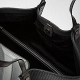 Secret tote bag in stepan - black/asphalt/asphalt