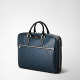 Slim briefcase in stepan - ocean blue/black