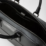 Borsa business slim in stepan - black/asphalt/asphalt