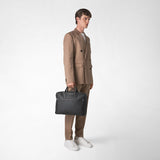 Borsa business slim in stepan - black/asphalt/asphalt