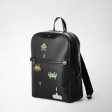 Backpack in stepan - space invaders black