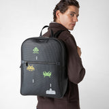 Backpack in stepan - space invaders black
