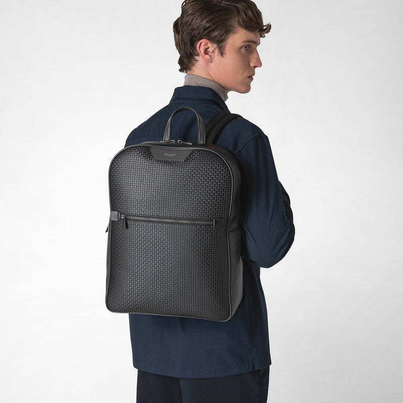 Backpack in stepan - black/asphalt/asphalt