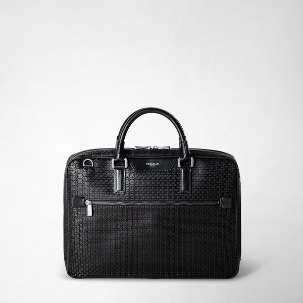 Borsa business extra slim in stepan - black/eclipse black