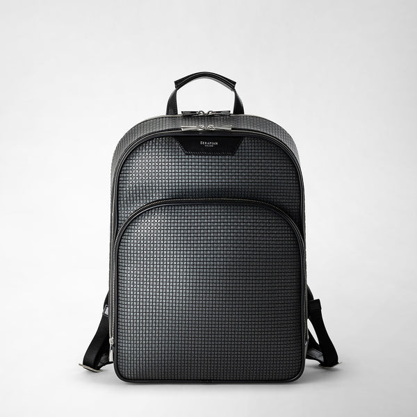 City backpack in stepan - asphalt gray/black