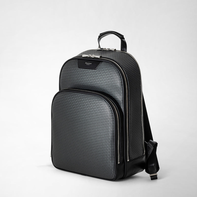 City backpack in stepan - asphalt gray/black
