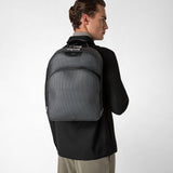 City backpack in stepan - asphalt gray/black