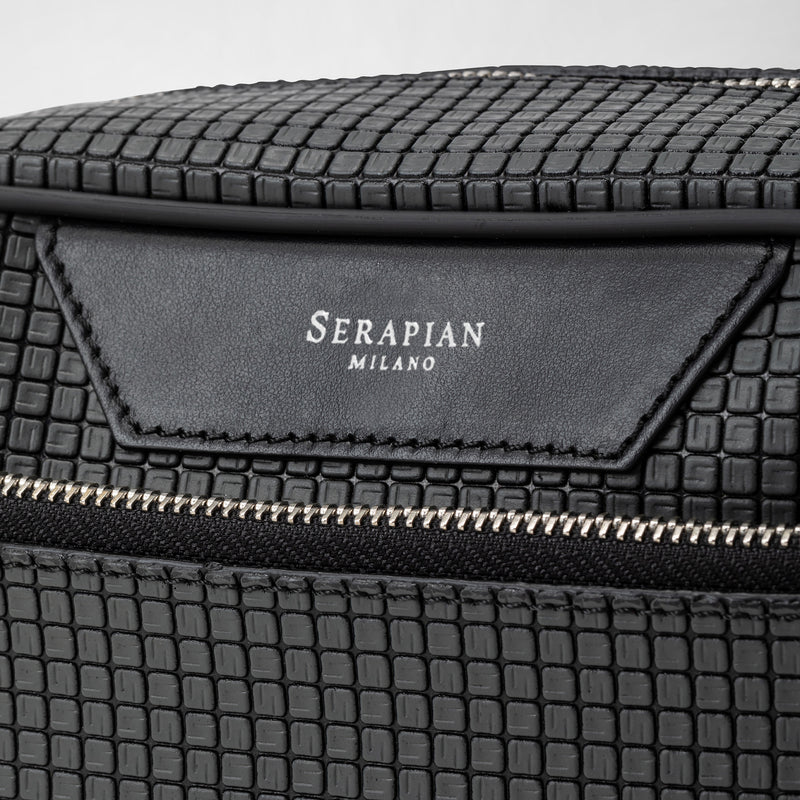 Washbag in stepan - asphalt gray/black