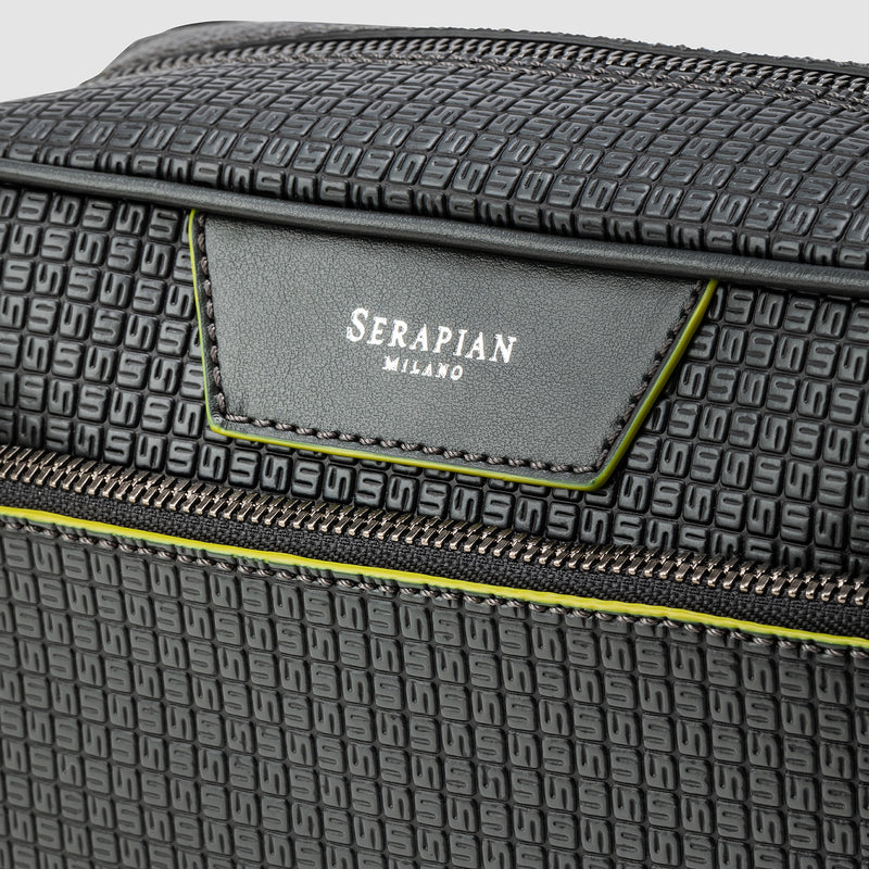 Washbag in stepan - asphalt/anthracite/curry