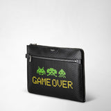Document folio in stepan - space invaders black
