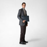 Document folio in stepan - ocean blue/black