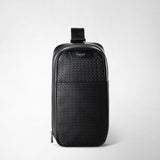 Sling backpack in stepan - black/eclipse black