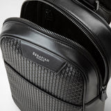 Sling backpack in stepan - black/eclipse black