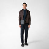 Small north south messenger in stepan - black/eclipse black