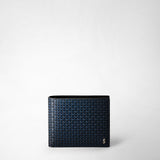 8-card billfold wallet in stepan - ocean blue/black