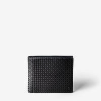 8-CARD BILLFOLD WALLET IN STEPAN Black/Eclipse Black