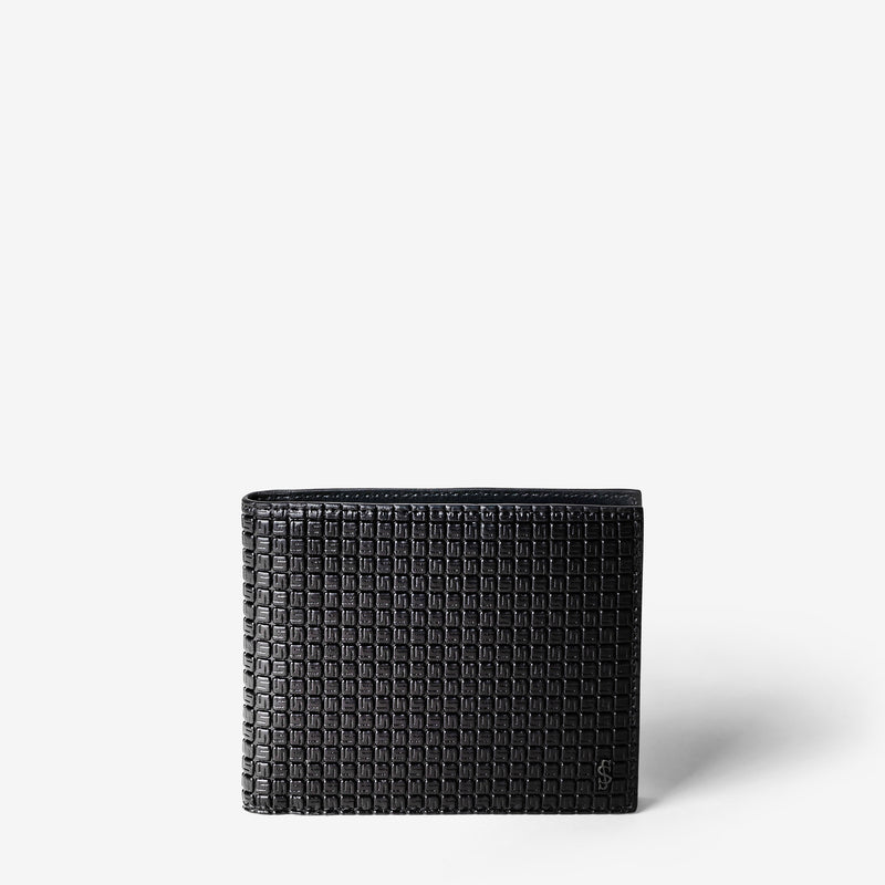 8-card billfold wallet in stepan - black/eclipse black