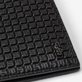 Brieftasche aus stepan mit acht karteneinsteckfächern - black/eclipse black