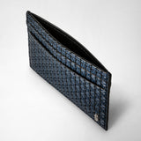 4-card holder in stepan - ocean blue/black