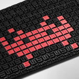 4-card holder in stepan - space invaders black