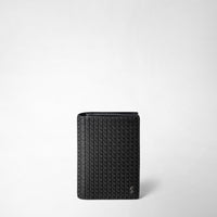 BUSINESS CARD CASE IN STEPAN Black/Eclipse Black