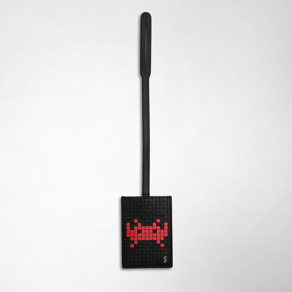 Address tag in stepan - space invaders black