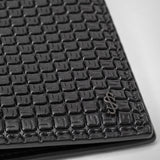 Passport holder in stepan - black/eclipse black