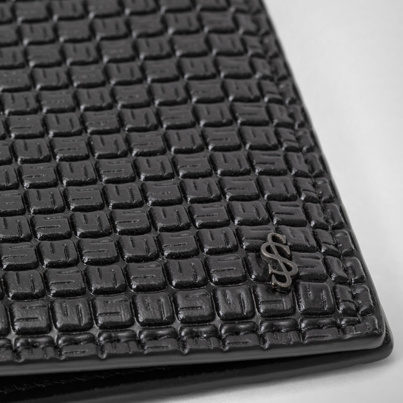 Passport holder in stepan - black/eclipse black