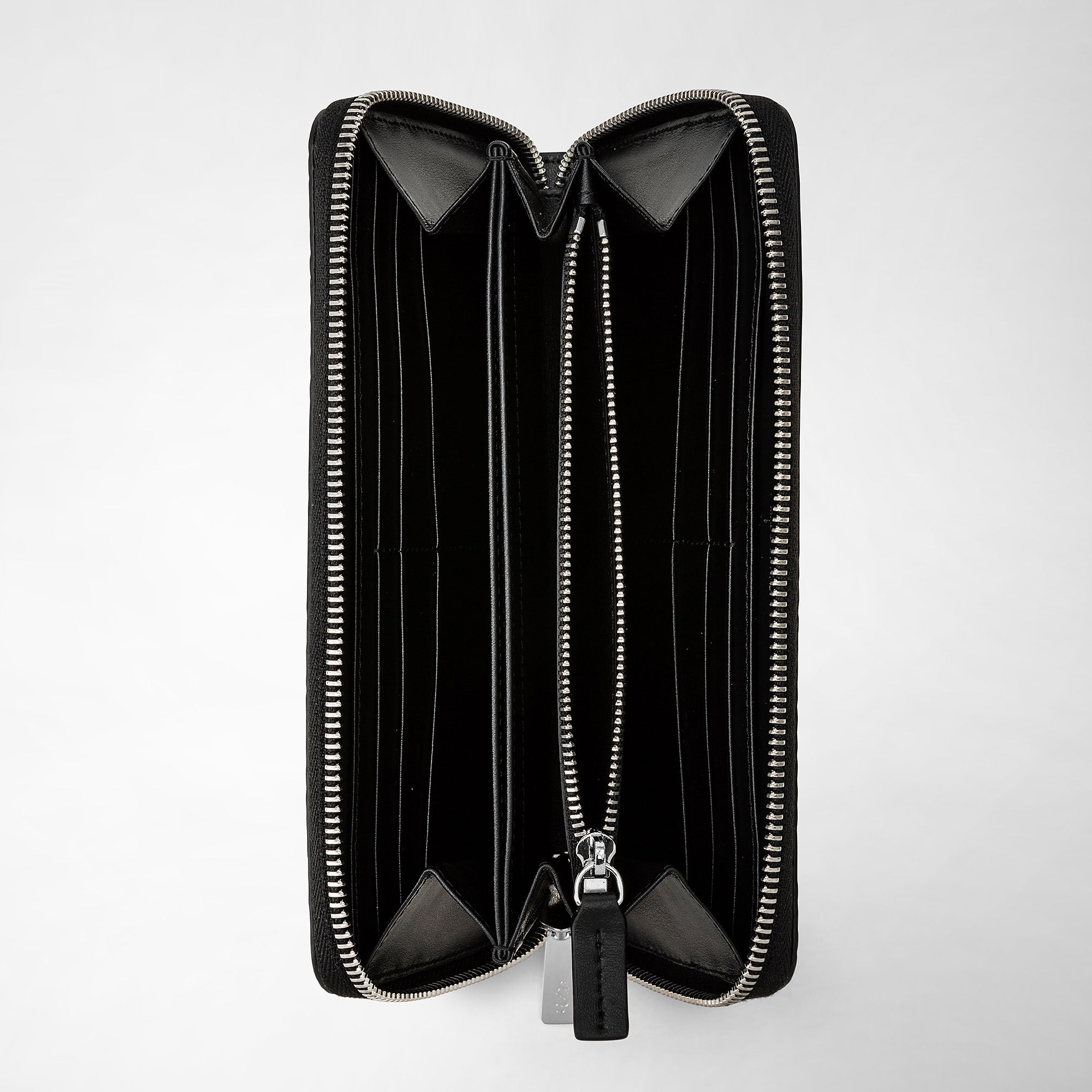 セラピアン STEPAN製 ラウンドファスナー ウォレット 長財布 STEPANコットンキャンバス ラウンドジップウォレット