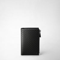 VERTICAL BILLFOLD WITH ZIP IN STEPAN Black/Black Eclipse