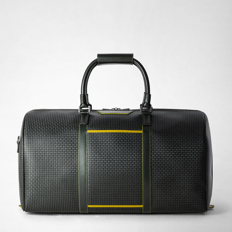 Holdall in stepan - asphalt/anthracite/curry
