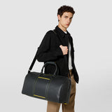 Holdall in stepan - asphalt/anthracite/curry