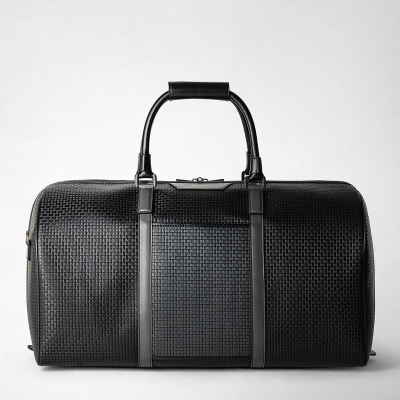 Holdall in stepan - black/asphalt/asphalt