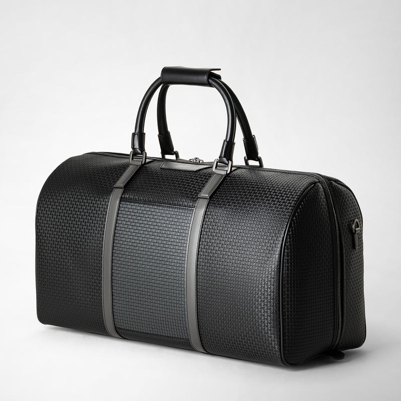 Holdall in stepan - black/asphalt/asphalt