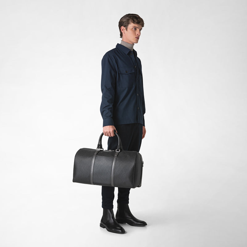 Holdall in stepan - black/asphalt/asphalt